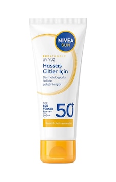 Nivea Sun Hassas Uv Spf+50 Yüz Güneş Kremi 50 Ml-2530 Nivea Sun Hassas Uv Spf+50 Yüz Güneş Kremi 50 Ml-2530