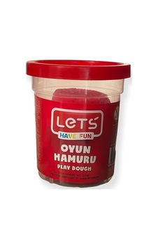 Lets Oyun Hamuru 115 G Kırmızı - 2 Adet Lets Oyun Hamuru 115 G Kırmızı - 2 Adet