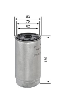 BOSCH F026400482 HAVA FİLTRESİ BOSCH F026400482 HAVA FİLTRESİ