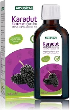 Aksu Vital Karadut Eki Şurubu 100ml