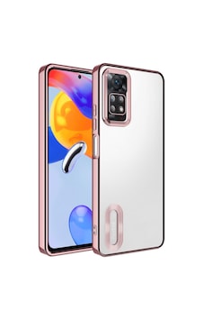 Xiaomi Redmi Note 11 Pro 5g Kılıf Kamera Korumalı Logo Gösteren Zore Omega Kapak Rose Gold Xiaomi Redmi Note 11 Pro 5g Kılıf Kamera Korumalı Logo Gösteren Zore Omega Kapak Rose Gold