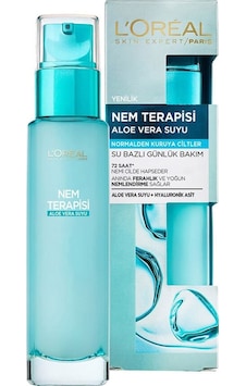 L'Oreal Paris Nem Terapisi Kuru Normal Ciltler için Aloe Vera Suyu 70 ML L'Oreal Paris Nem Terapisi Kuru Normal Ciltler için Aloe Vera Suyu 70 ML