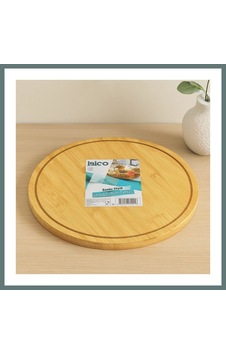 Ventra Yuvarlak 29.7 Cm Bambu Döner Sunum Tepsisi 360 Ventra Çok Renkli Ventra Yuvarlak 29.7 Cm Bambu Döner Sunum Tepsisi 360 Ventra Çok Renkli
