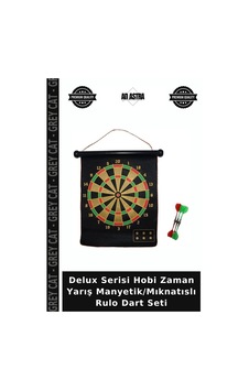Delux Serisi Hobi Zaman Yarış Manyetik/mıknatıslı Rulo Dart Seti Delux Serisi Hobi Zaman Yarış Manyetik/mıknatıslı Rulo Dart Seti