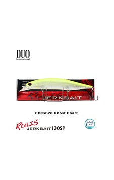 Duo Realis Jerkbait 120sp Ccc3028 Ghost Chart Duo Realis Jerkbait 120sp Ccc3028 Ghost Chart