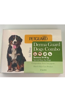 Petguard 20-40 KG Köpekler için Dış Etkenlere Karşı Koruma Damla 4 x 3 ML Petguard 20-40 KG Köpekler için Dış Etkenlere Karşı Koruma Damla 4 x 3 ML