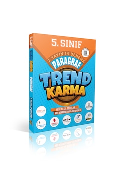 Trend Karma 5. Sınıf Paragraf Denemeleri 7 Yayın 14 Deneme Trend Karma 5. Sınıf Paragraf Denemeleri 7 Yayın 14 Deneme