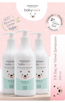 Babycare Bebek Saç Ve Vücut Şampuanı Bakım Seti Bitkisel Probiyotikli Koruma Sistemi 3'lü Set 3 X 500 Ml Babycare Bebek Saç Ve Vücut Şampuanı Bakım Seti Bitkisel Probiyotikli Koruma Sistemi 3'lü Set 3 X 500 Ml
