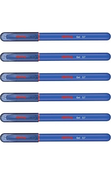 Rotring Jel Mürekkepli Tükenmez Kalem Mavi 6'li Rotring Jel Mürekkepli Tükenmez Kalem Mavi 6'li