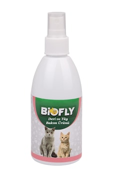 Biofly Kedi Deri ve Tüy Bakım Bit Pire Spreyi 250 ML Biofly Kedi Deri ve Tüy Bakım Bit Pire Spreyi 250 ML