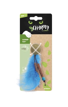 M-pets Charmy Bugbear Catnipli Tüylü Top Kedi Oyuncağı 11.5 Cm Mavi M-pets Charmy Bugbear Catnipli Tüylü Top Kedi Oyuncağı 11.5 Cm Mavi