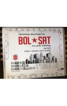 Bolsat Bs-10/16 Sonlu+Kaskatlı Santral Adaptör Dahil