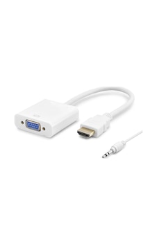 Hdmi To Vga Dişi Ses Çıkışlı Görüntü Dönüştürücü 1080p - Beyaz Hdx2019b Evimdeyokyok Hdmi To Vga Dişi Ses Çıkışlı Görüntü Dönüştürücü 1080p - Beyaz Hdx2019b Evimdeyokyok
