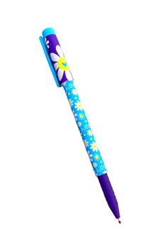 Maxx Vinson A26 Papatya Desenli Jel Kalem 0.7 - Mavi Maxx Vinson A26 Papatya Desenli Jel Kalem 0.7 - Mavi