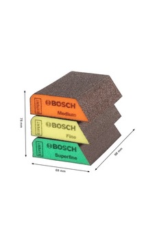 Zımpara Taban 98 X 120 X 13 Mm, İnce Kum Ve Güçlü