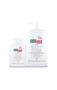 Sebamed Yüz ve Vücut Temizleyici Likit 1000 ML + 200 ML Sebamed Yüz ve Vücut Temizleyici Likit 1000 ML + 200 ML
