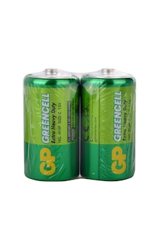 Gp 14g R14 Greencell C Size Orta Pil 2li Shrink Gp 14g R14 Greencell C Size Orta Pil 2li Shrink