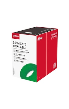 Dahua Cat6 Beyaz Utp Saf Bakır 305m -yeşil