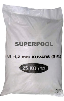 Superpool Filtre Temizle 0.5-0.1 Kuvars Kumu -25Kg Superpool Filtre Temizle 0.5-0.1 Kuvars Kumu -25Kg