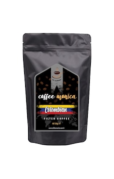 Coffeemonica Origin Colombia Medellin Öğütülmüş Filtre Kahve 250 G