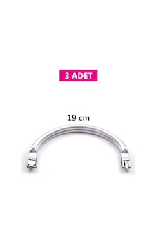Gizli Metal Oval Çanta Bursu 3 Adet - 19 Cm - Metal Çanta Aparatı Çanta Aksesuarı