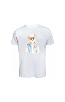 Baranışık İmpossible Baskılı Penye Süprem Tshirt Beyaz Baranışık İmpossible Baskılı Penye Süprem Tshirt Beyaz