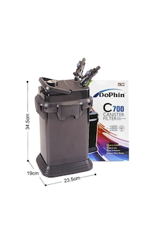 Dophin - 41 - Dış Filtre - Csmo-tex - 700 L/h Dophin - 41 - Dış Filtre - Csmo-tex - 700 L/h