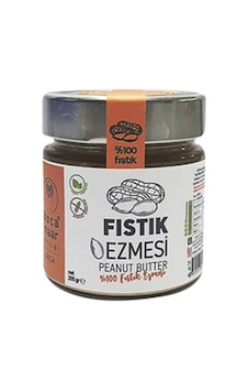 Kocamaar Çiftliği Fıstık Ezmesi 205g Sade - Yerli Fıstık, Yüksek Protein 6'li Avantaj Paketi Mıchu