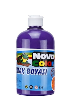 Nova Color Parmak Boyası Mor 500 Gr Nc-378 Nova Color Parmak Boyası Mor 500 Gr Nc-378