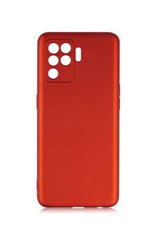 Oppo Reno 5 Lite Kılıf Zore Premier Silikon Kapak Kırmızı Oppo Reno 5 Lite Kılıf Zore Premier Silikon Kapak Kırmızı