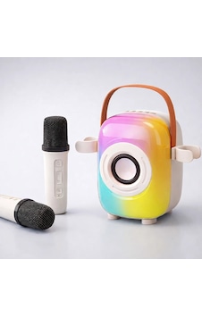 Karaoke Bluetooth Hoparlör Mikrofon Seti Karaoke Bluetooth Hoparlör Mikrofon Seti