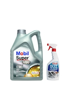 Mobil Super 3000 Formula F 0W-30 Motor Yağı 4 L + Gojo Cam Buz Çözücü Mobil Super 3000 Formula F 0W-30 Motor Yağı 4 L + Gojo Cam Buz Çözücü
