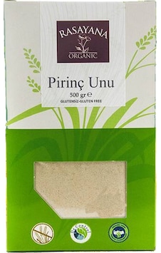 Rasayana Organik Glutensiz Pirinç Unu 500 G