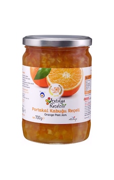 Antalya Reçelcisi Portakal Kabuğu Reçeli 700 G Antalya Reçelcisi Portakal Kabuğu Reçeli 700 G