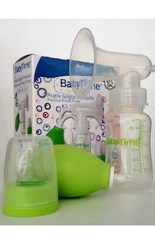 Baby Time BT195 Manuel Tekli Göğüs Pompası Yeşil Baby Time BT195 Manuel Tekli Göğüs Pompası Yeşil