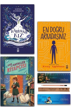 Genç Timaş En Doğru Arkadaşınız - Kardan Kız - Toz Ve Hayaller Kitapçısı Set 3 Kitap Genç Timaş En Doğru Arkadaşınız - Kardan Kız - Toz Ve Hayaller Kitapçısı Set 3 Kitap