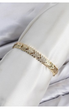 Mey İthalat Cm Çavuş Model Zirkon Taşlı Vıp Seri Gold Renk Pirinç Kadın Bileklik Çok Renkli Mey İthalat Cm Çavuş Model Zirkon Taşlı Vıp Seri Gold Renk Pirinç Kadın Bileklik Çok Renkli