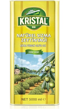 Kristal Natürel Sızma Zeytinyağı Yumuşak Doğal Lezzet 5 Litre Teneke Kristal Natürel Sızma Zeytinyağı Yumuşak Doğal Lezzet 5 Litre Teneke