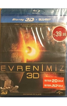 Blu Ray-Evrenimiz 3D / Our Universe Blu Ray-Evrenimiz 3D / Our Universe
