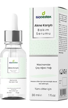 Biodestek Çay Ağacı Yağlı Akne Karşıtı Bakım Serumu 30 ML Biodestek Çay Ağacı Yağlı Akne Karşıtı Bakım Serumu 30 ML