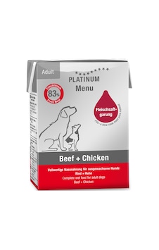 Platinum Sığır Etli Ve Tavuklu Köpek Yaş Maması 185 Gr Platinum Sığır Etli Ve Tavuklu Köpek Yaş Maması 185 Gr