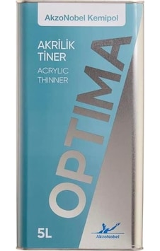 Optima Akrilik Tiner Yavaş 1 Litre