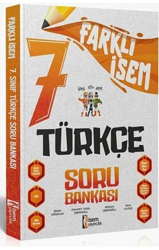 2024 7.Sınıf Türkçe Farklı İsem Soru Bankası - İsem Yayıncılık 2024 7.Sınıf Türkçe Farklı İsem Soru Bankası - İsem Yayıncılık
