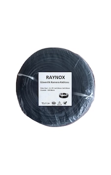 Raynox 2+1 2x0.50 MM Dış Ortam 100 Metre CCTV Güvenlik Kamera Kablosu