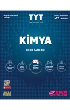2022 TYT Kimya Soru Bankası - Esen Yayıncılık 2022 TYT Kimya Soru Bankası - Esen Yayıncılık