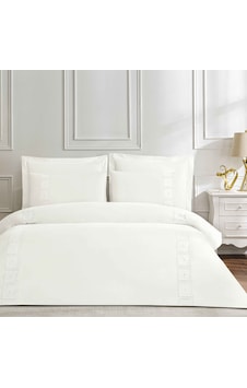 Linens White Collection Monoli Uc Pamuk Jakar Çift Kişilik Nevresim Takımı Beyaz Linens White Collection Monoli Uc Pamuk Jakar Çift Kişilik Nevresim Takımı Beyaz