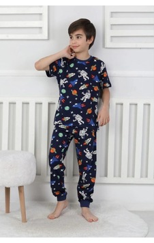 Isobel Kids İsob Lacivert Uzay Desenli %100 Pamuk Erkek Çocuk Kısa Kollu Pijama Takımı 3-13 Yaş 9110120-9130123 Renkli Isobel Kids İsob Lacivert Uzay Desenli %100 Pamuk Erkek Çocuk Kısa Kollu Pijama Takımı 3-13 Yaş 9110120-9130123 Renkli