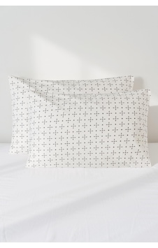 Mix & Match Nova %100 Pamuk 2 Li Yastık Kılıfı Seti 50x 70 Cm Beyaz Mix & Match Nova %100 Pamuk 2 Li Yastık Kılıfı Seti 50x 70 Cm Beyaz