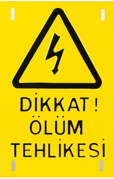 TEHLİKE LEVHASI (150 ADET) KABARTMALI TEHLİKE LEVHASI (150 ADET) KABARTMALI