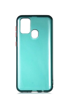 Galaxy M31 Kılıf Zore Bistro Kapak Koyu Yeşil
